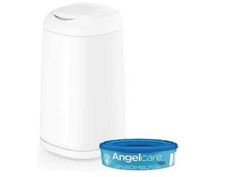 Ilustrație a coșului ermetic pentru scutece Angelcare Deluxe