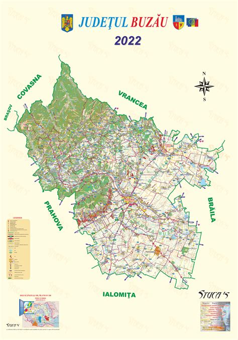 hartă România Maternitatea Buzău