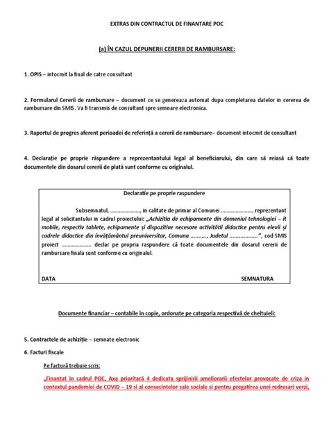 Proces de rambursare
