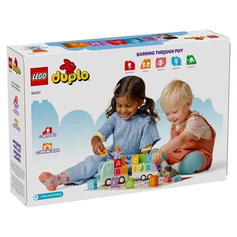Imaginea: Portofolie vizual cu etapele dezvoltării 0-3 ani si blocuri LEGO DUPLO conectate la fiecare categorie