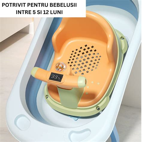Scaunel de baie pentru bebelusi