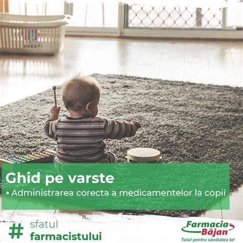 Grafica: administrarea corecta a probioticelor la bebelusi