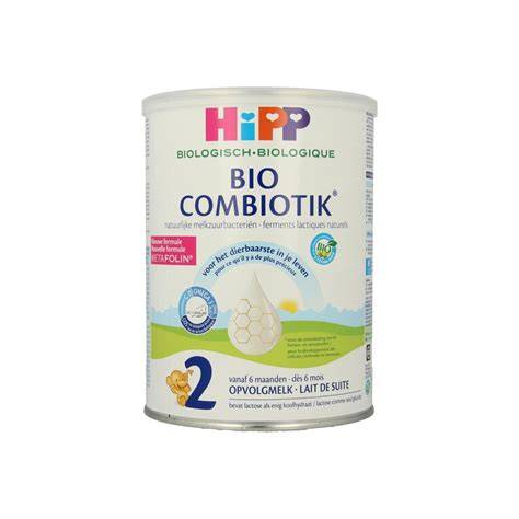 Infografic: Compoziția lapte Hipp 2 Combiotik 800g