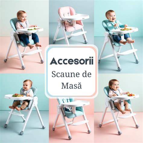 Infografic: Tipuri de scaune de masă pentru bebeluși