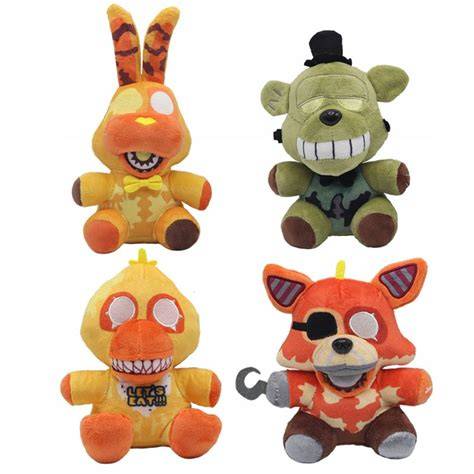 Imagine de prezentare a figurinei de plus inspirate din Five Nights at Freddy's