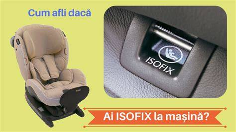 Schema montaj ISOFIX în mașină
