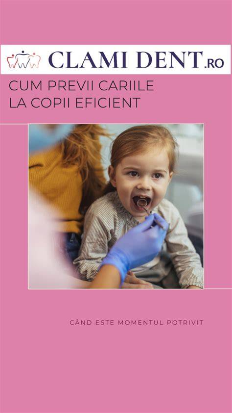 Schemă: prevenția cariilor la copii