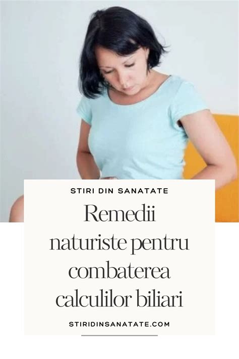 Formarea calculilor biliari