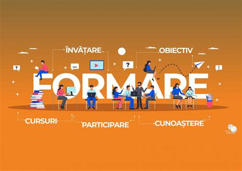 Grafic comparativ: cursuri de formare inițială vs. continuă